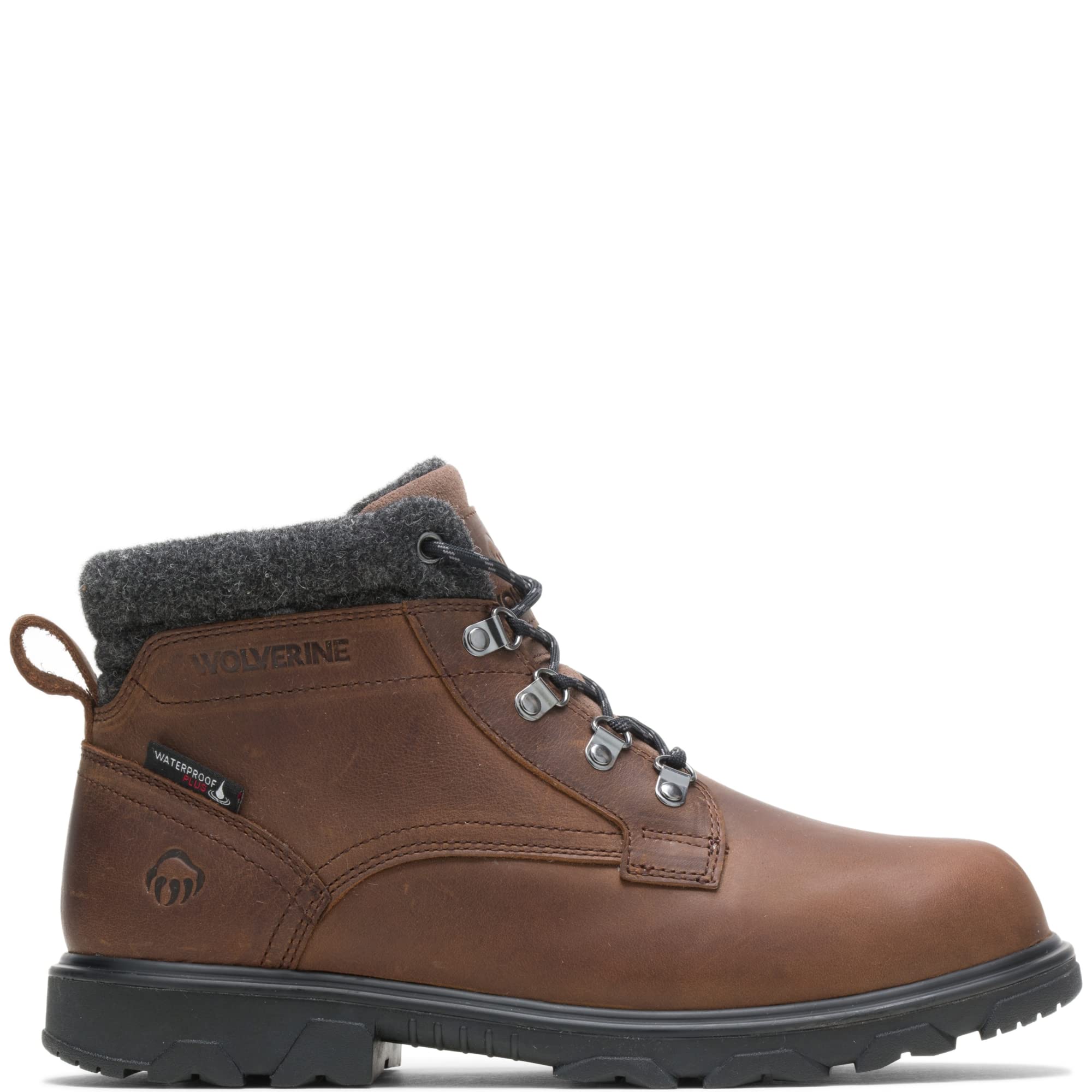Wolverine Men's Drummond Fashion Boot - Waterproof Premium Leather & Canvas Soft-Toe Boot