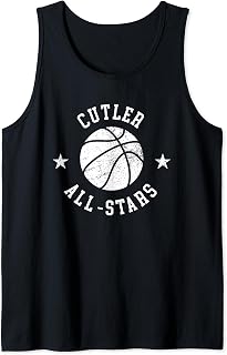 Cutler Vintage All-Stars Retro 80s Basketball Tank Top
