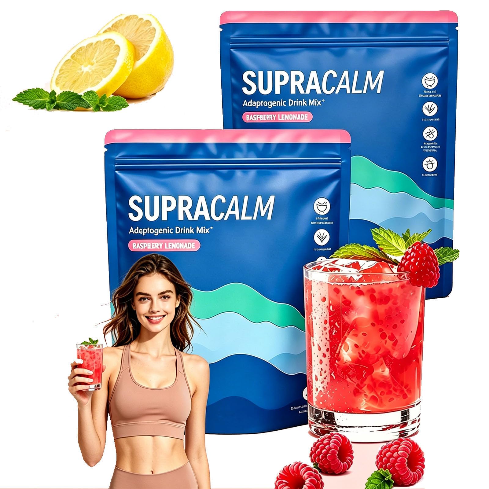 Super Cortisol Lot de 40 Packets, Favorise la Détente et la Concentration, Format Nomade