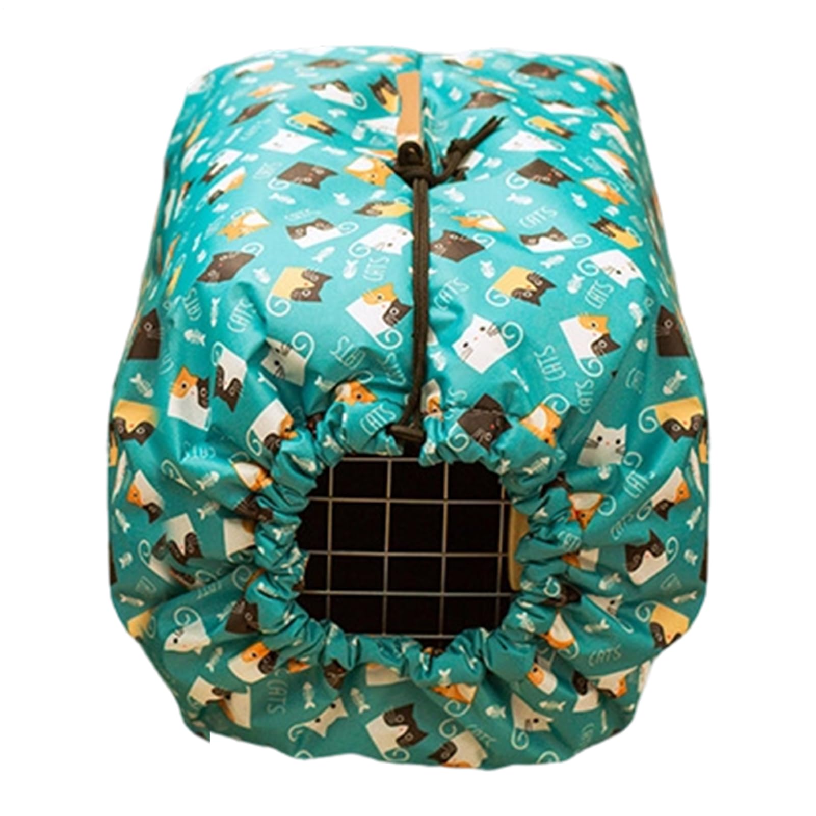 Générique Housse de Caisse de Transport pour Chien – Isolée avec Protège-Cordon | Housse d’Hiver pour Cages Chiots et Chats | pour Petites, Moyennes et Grandes Races Maison Voyage Extérieur Camping
