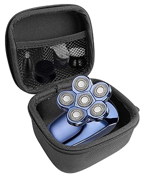 Hard Case Compatible with UIULCR Head Shavers Bald Men 5 in 1 Head Shaver 6D Head Men Electric Razor
