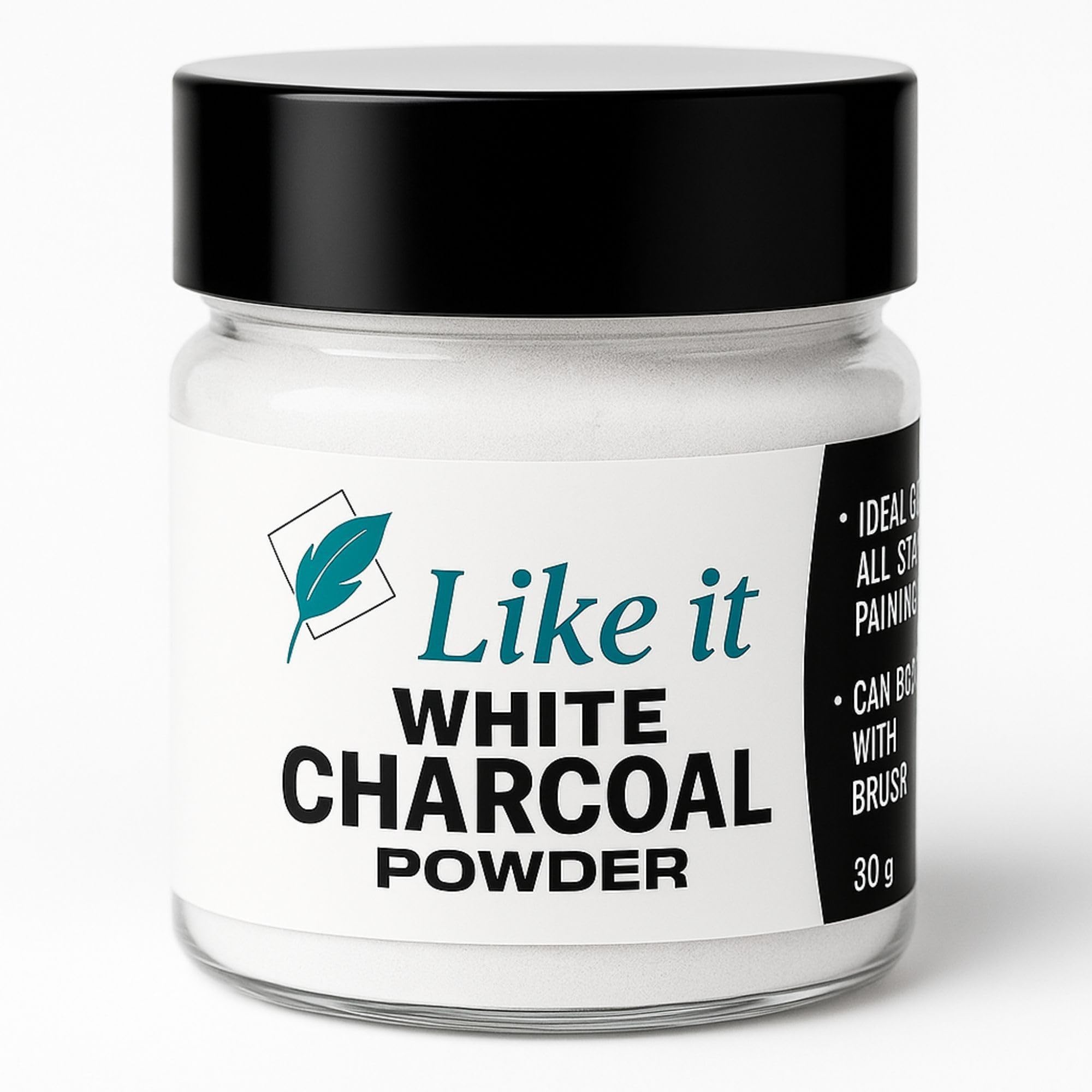 like it Artist White Charcoal Powder for sketching/Drawing (30grams)