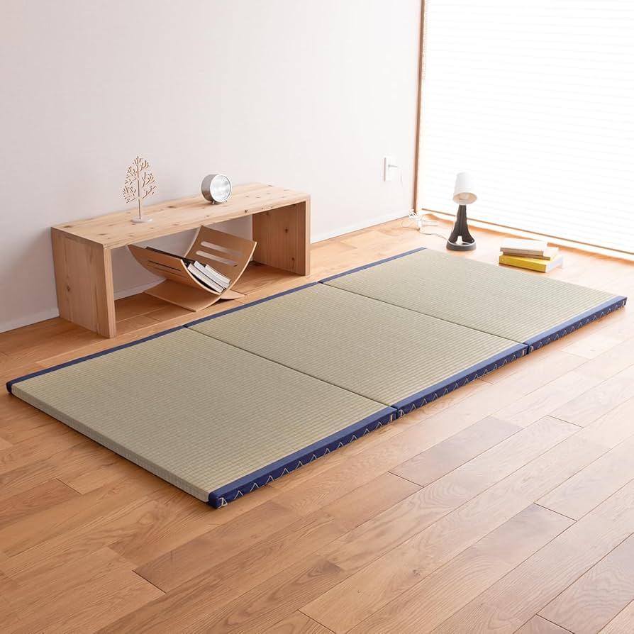 三角イ草(畳表のロープ）張りスツールセット 三角イ草(畳表のロープ）張りスツールセット