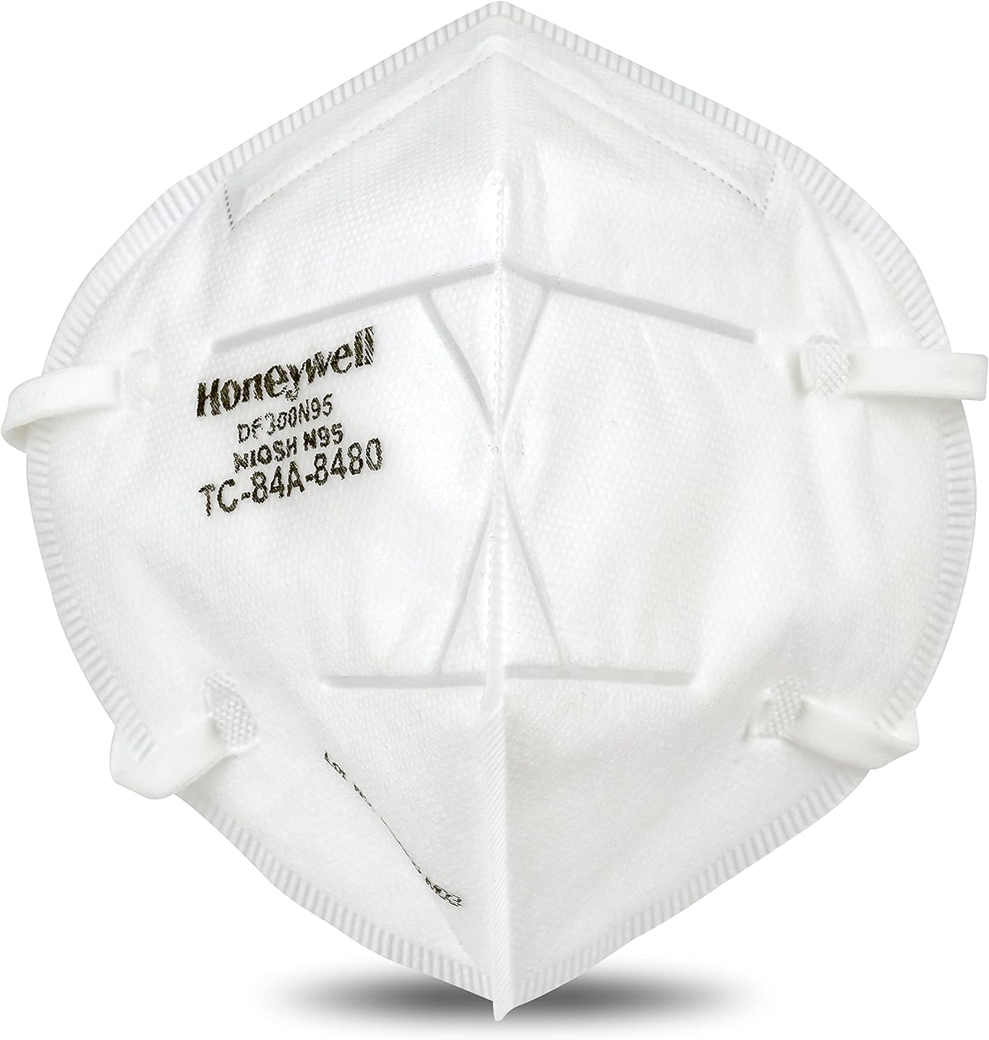 Honeywell Safety NIOSH-Approved N95 Flatfold Mask, 5-pack (RWS-54049) - - 