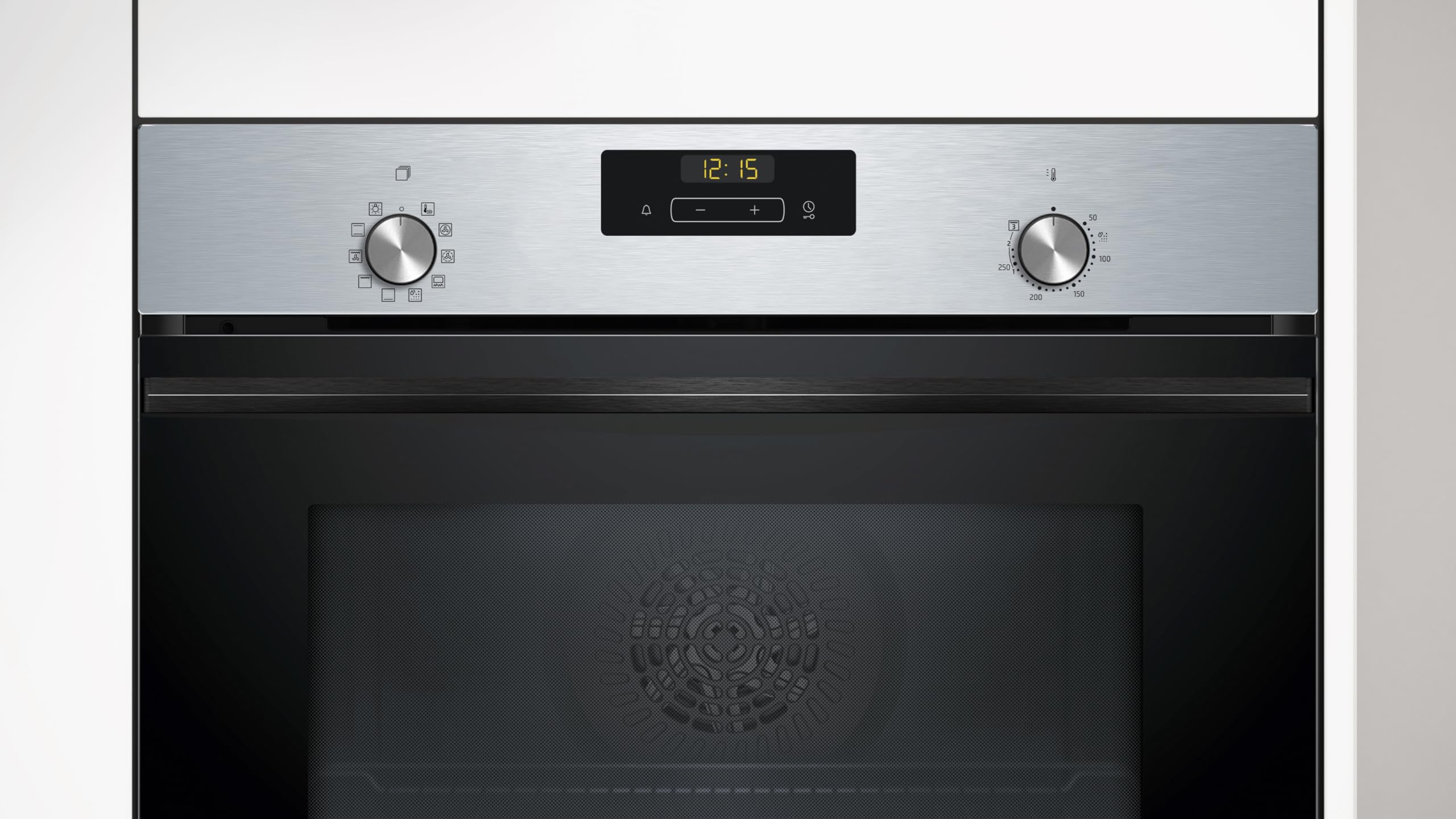 Balay - Horno multifunción, 60 cm, Control Confort, Aqualisis, Raíles 1 nivel, Cristal Negro, 3HB4131X3