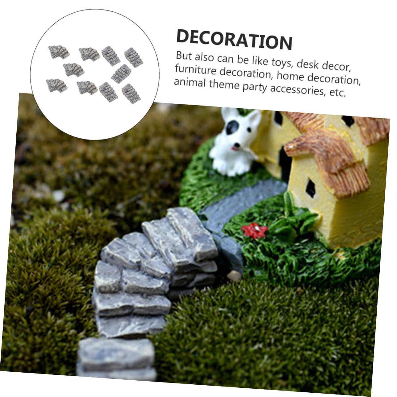 40 Mini Animali In Resina – Figure In Miniatura Da Fattoria Per Micro Giardino, Casa Delle Bambole, Terrario E Decorazioni Fai Da Te, Altezza Max 6,3 Cm