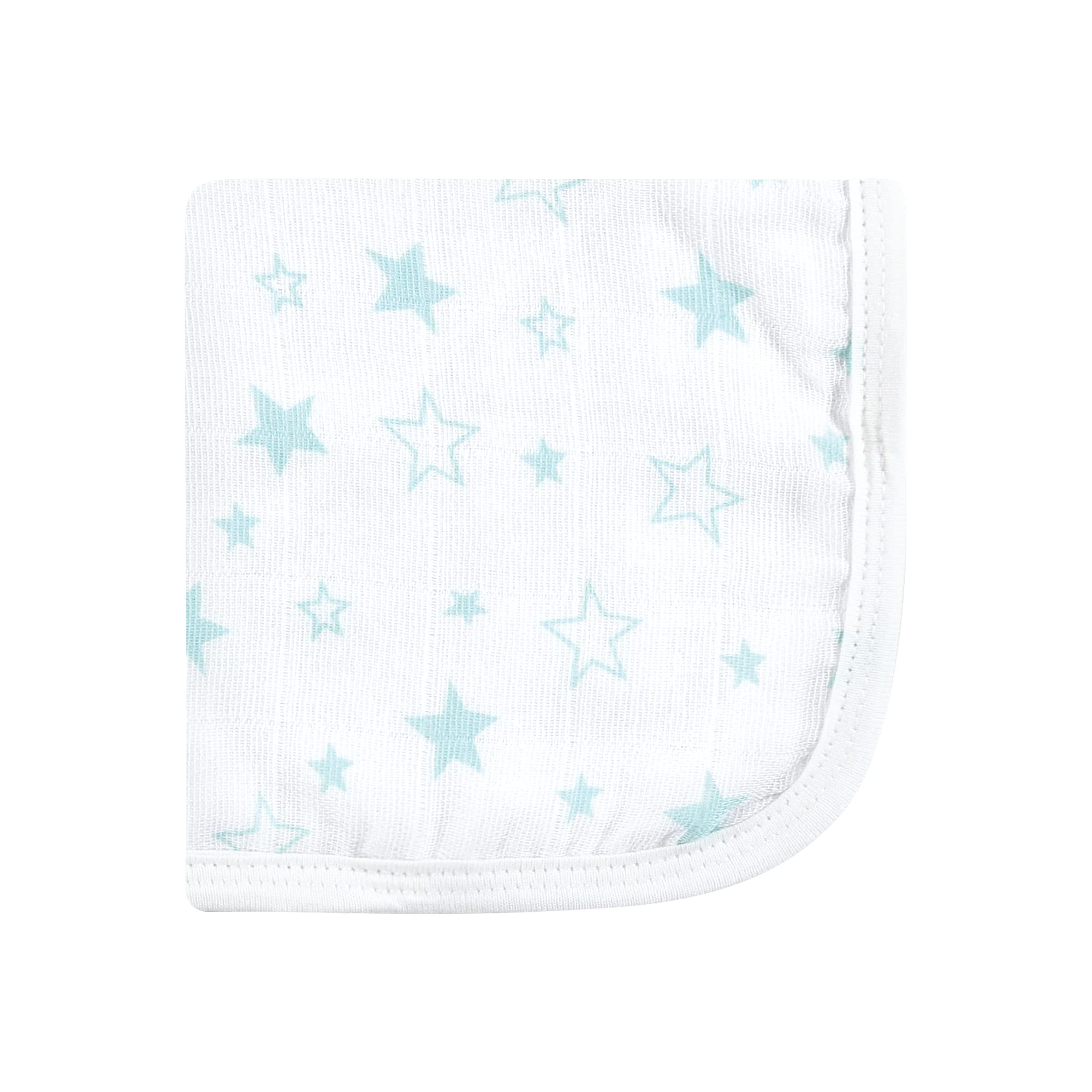 Luvable Friends Unisex Baby Musselin Waschlappen, Regenbogen, Einheitsgröße