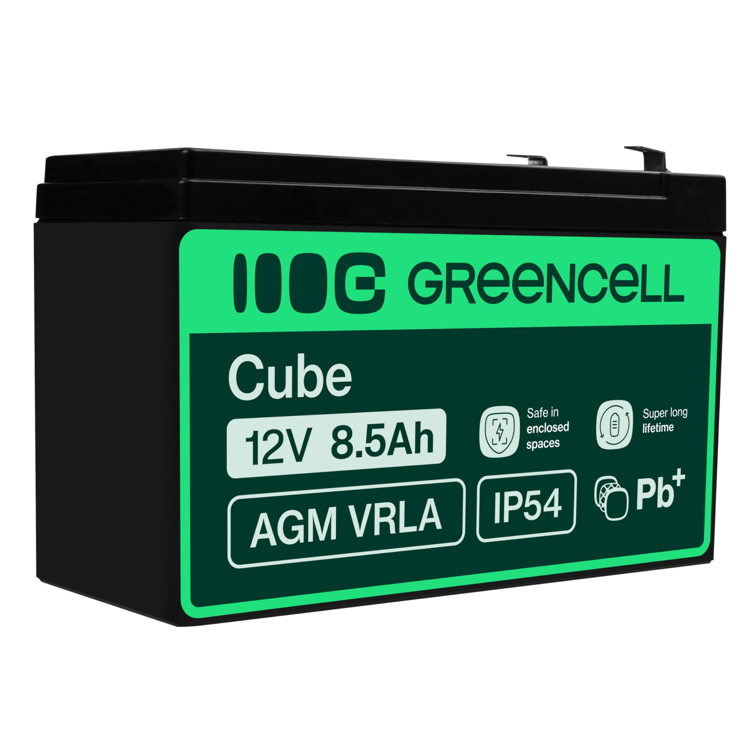 GreenCell® Batteria AGM 12V 100Ah Al Piombo Accumulatore