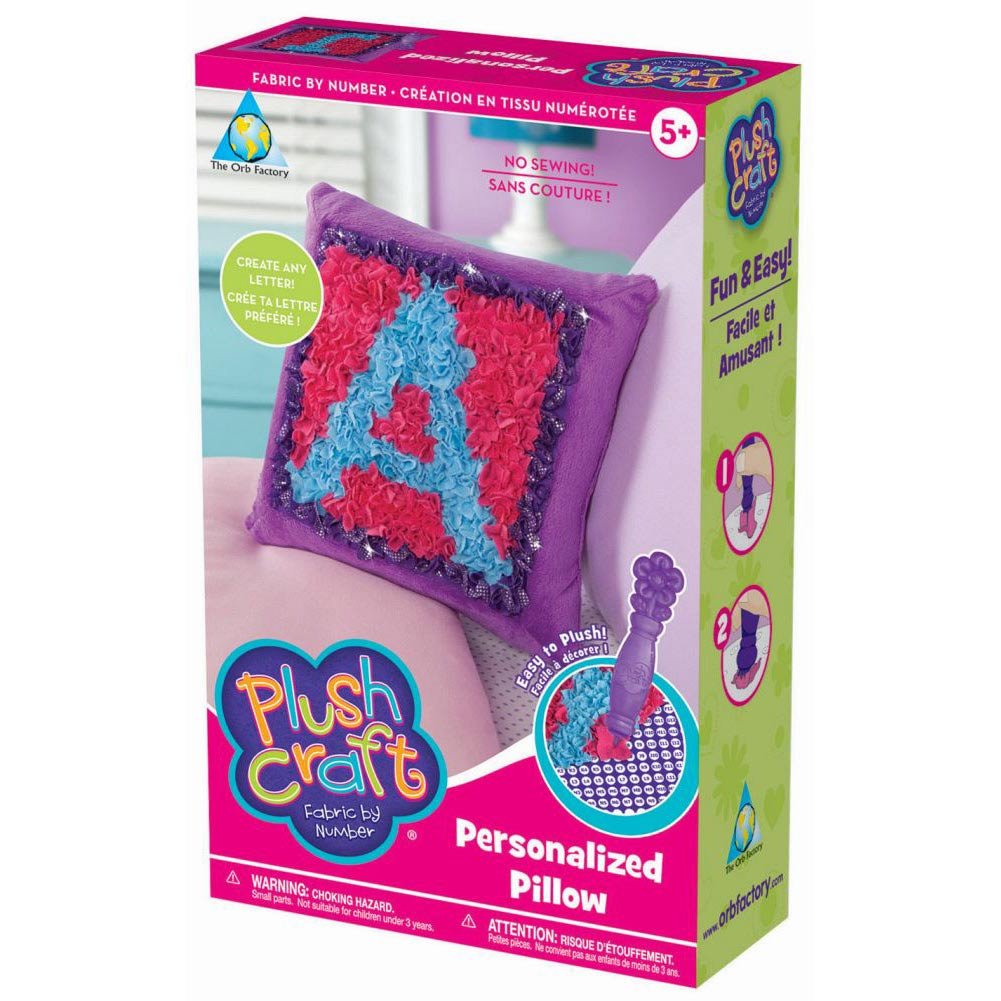 The Orb Factory PlushCraft Personalized Pillow