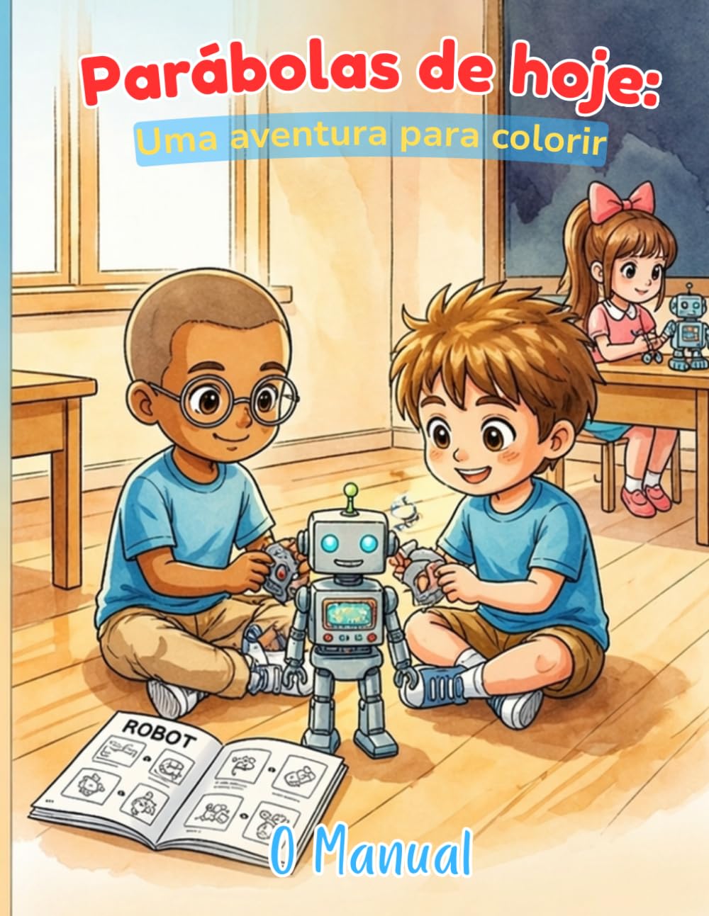 O Manual: A Parábola do Semeador Livro de Colorir para Crianças (Parábolas de Hoy: Una aventura para colorear)