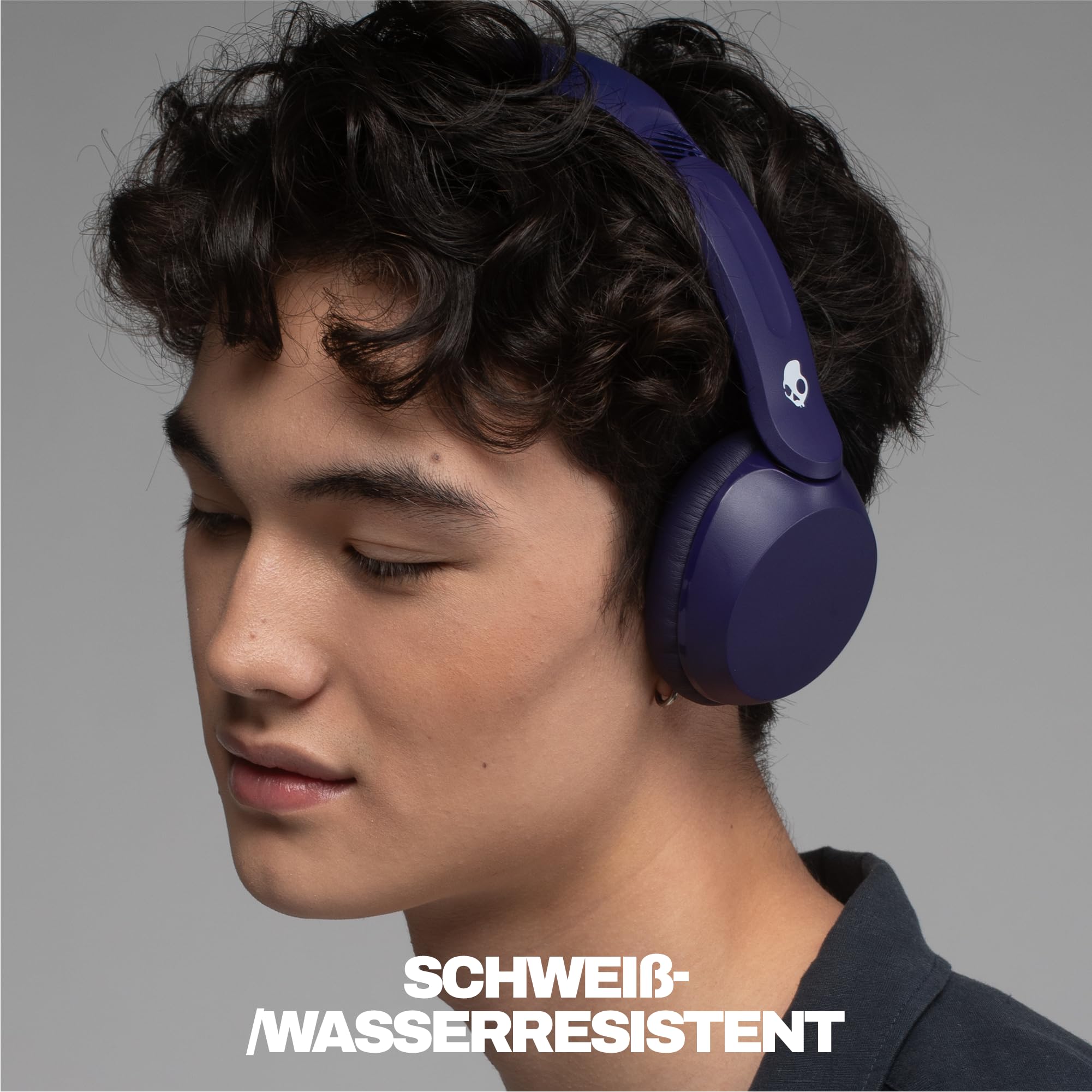 Skullcandy Icon 180 Kabelloser On-Ear-Kopfhörer - Lila – Ansicht 3