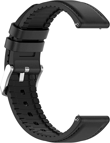 Miniatura 8 de TenCloud Bandas compatibles con Amazfit GTS 2 Band, banda de liberación rápida de 0.787in, correa de cuero de repuesto suave para GTS 2GTS Smartwatch