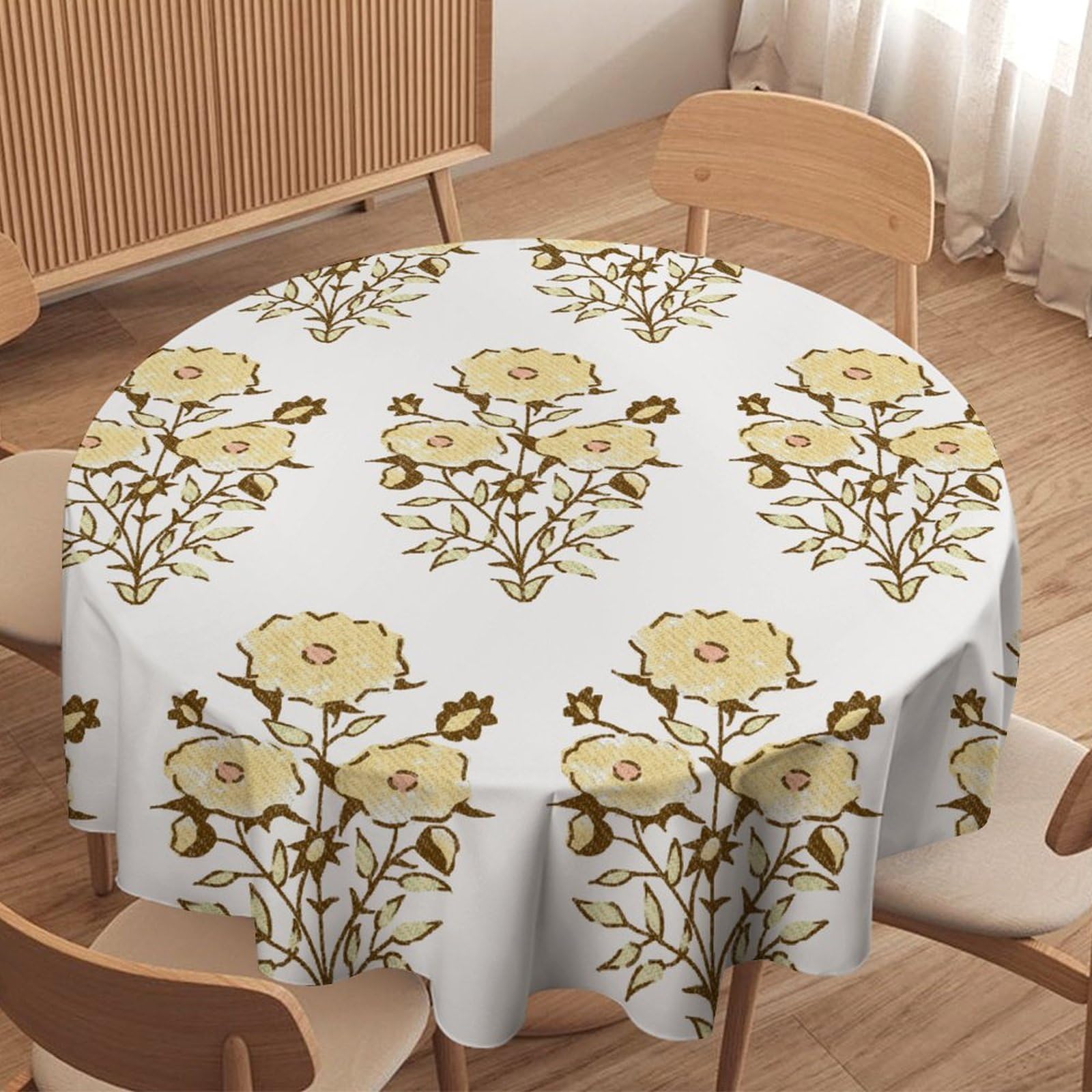 13 Inch Round Tablecloth For Kitchen Dining - Small Round Table Cover