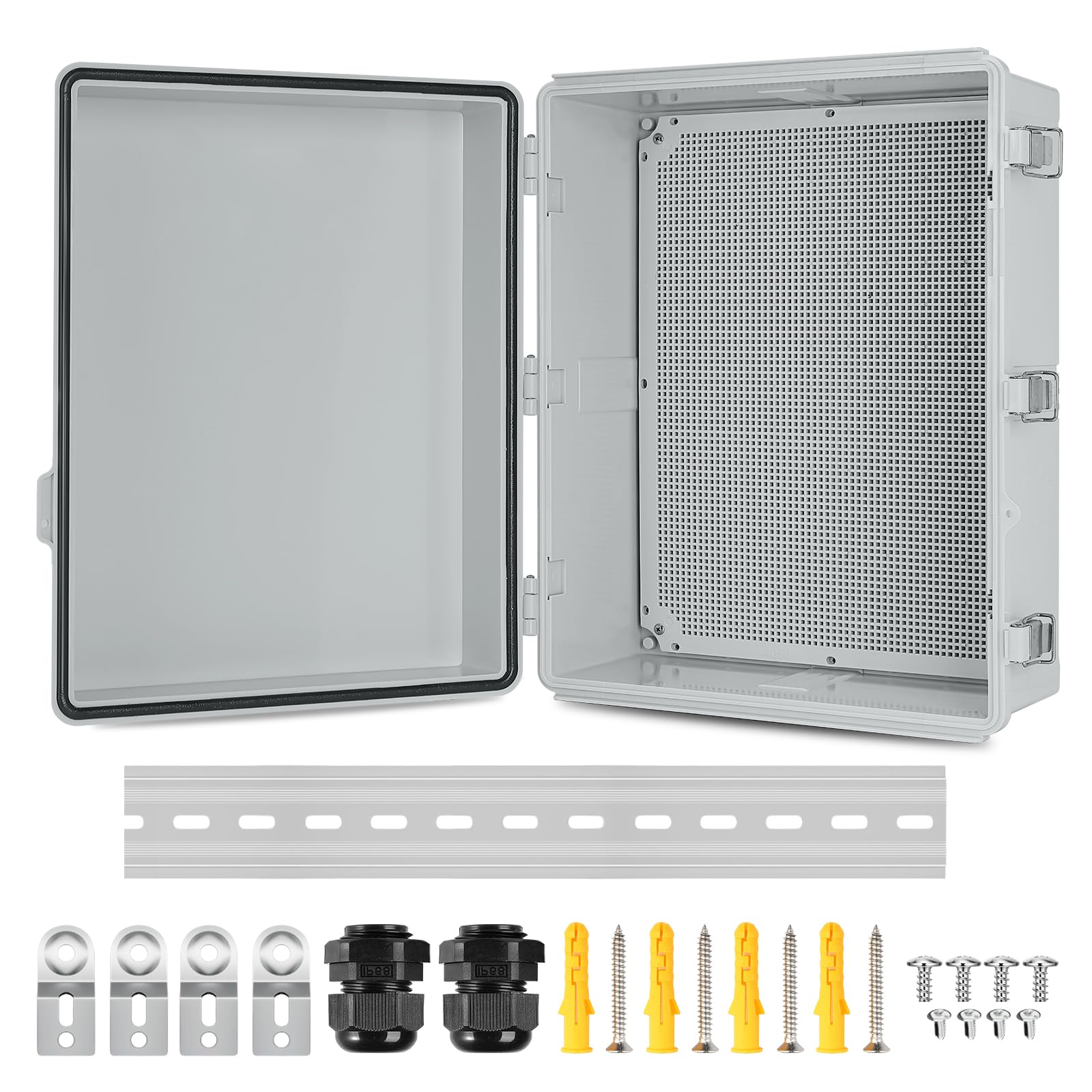 IP67 ABS Outdoor Electrical Junction Box Waterproof with Aluminum DIN Rail — Amazon image 8