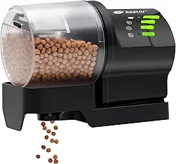 Ycozy Alimentador Automático De Peixes Para Aquário Distribuidor Automático De Alimentos Com Temporizador Para Tanques Pequenos, Aquários - Alimentadores Alimentados Por Bateria/Plug-In Para Peixes Do