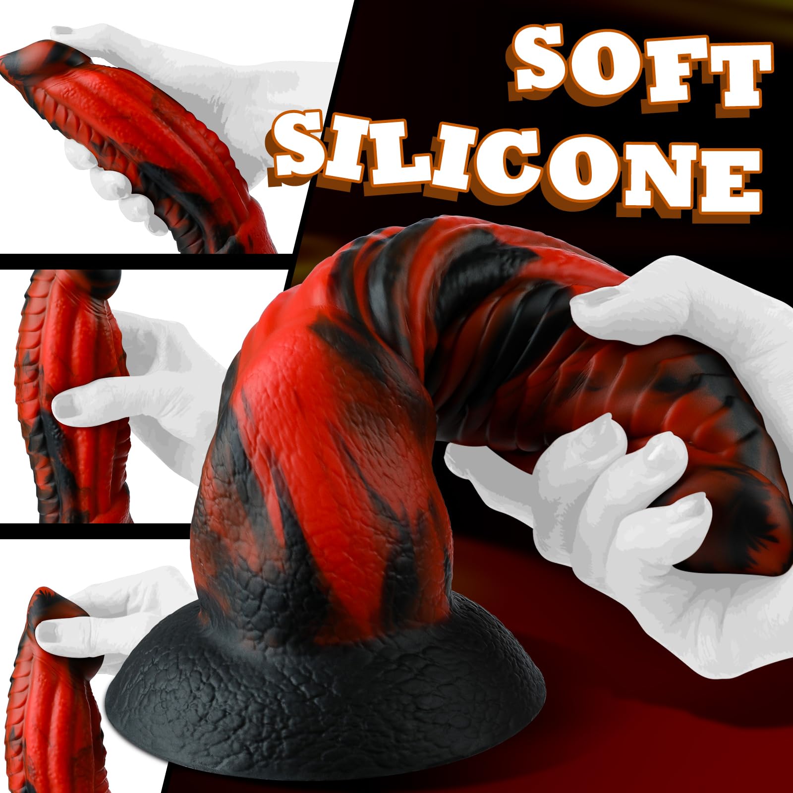 Amazon.com: Monster Realistic Dildo Sex Toys for Women, 8.5 Inch Huge Dragon  Dildo with Strong Suction Cup for Hands-Free Play, Big Anal Dildos,  Silicone Fantasy Thick Dildo Prostate Massager Anal Plug Adult