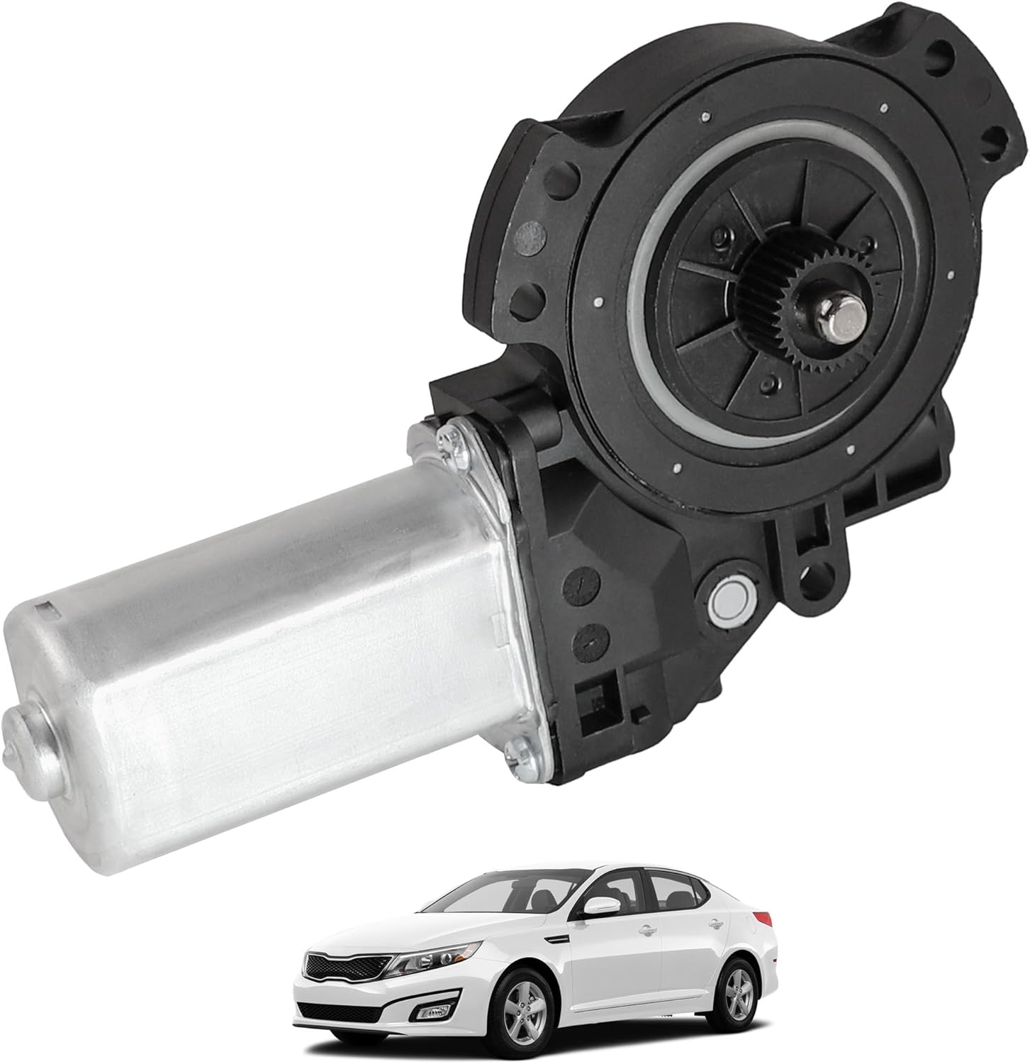 Power Window Motor Front Left Regulator Compatible with 2011-2015 Kia Optima Replaces 82450-2T000 824502T000