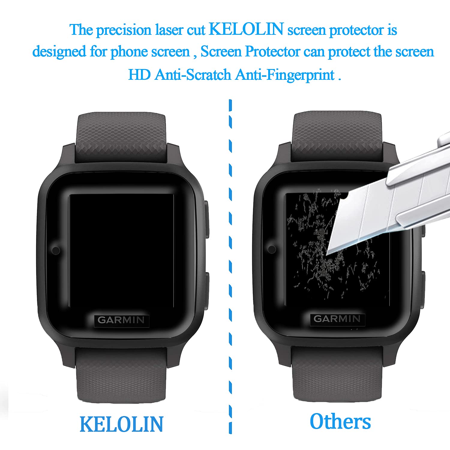 4x Displayschutzfolie Für Garmin Venu Sq 2 - Kratzfester TPU Schutz Mit HD Klarheit