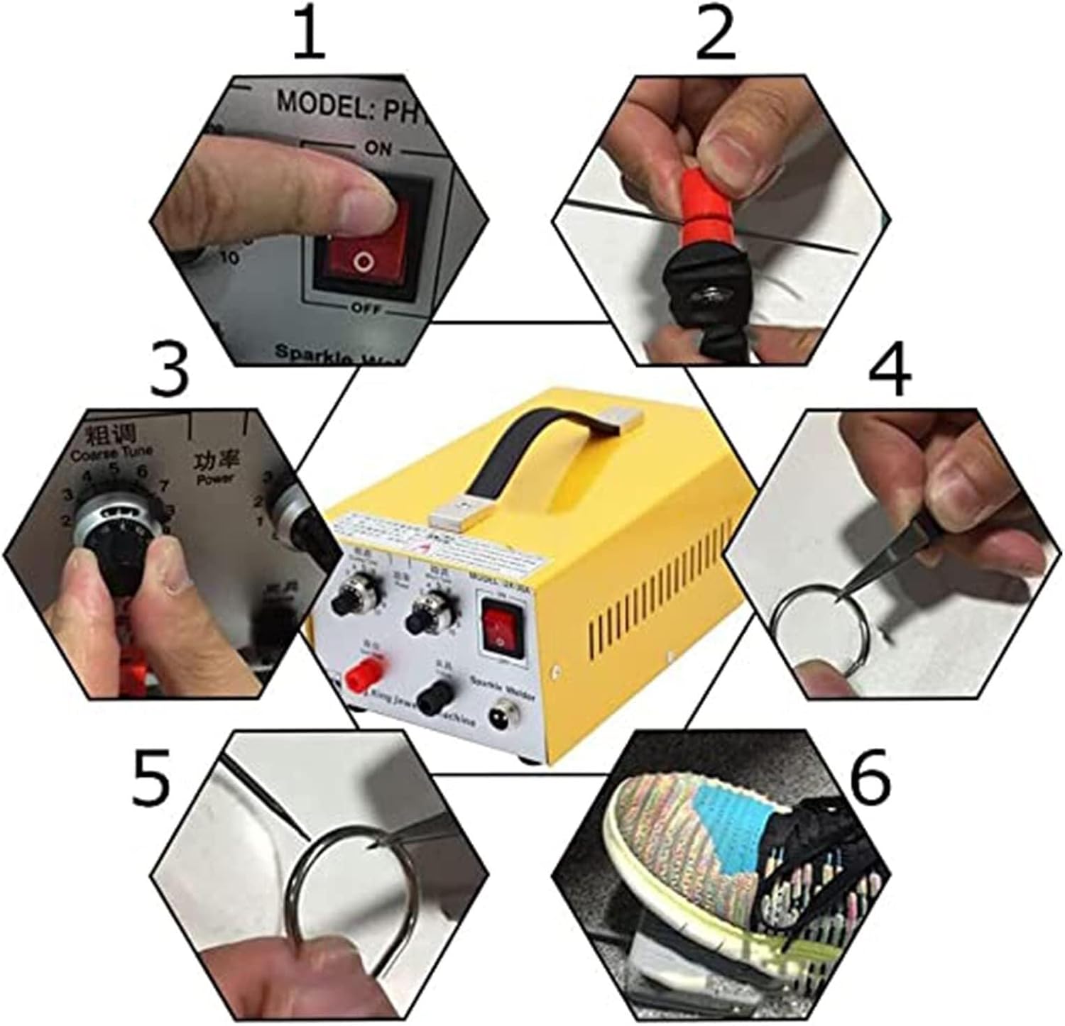 30A/80A Pulse Sparkle spot Welding Machine Gold Silver Platinum Jewellery Welding Machine 110V 220V (Color : 30A)