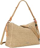Desigual shoulder bag cross body bag Half Logo Raffia Leiria Bag Natural beige - 2