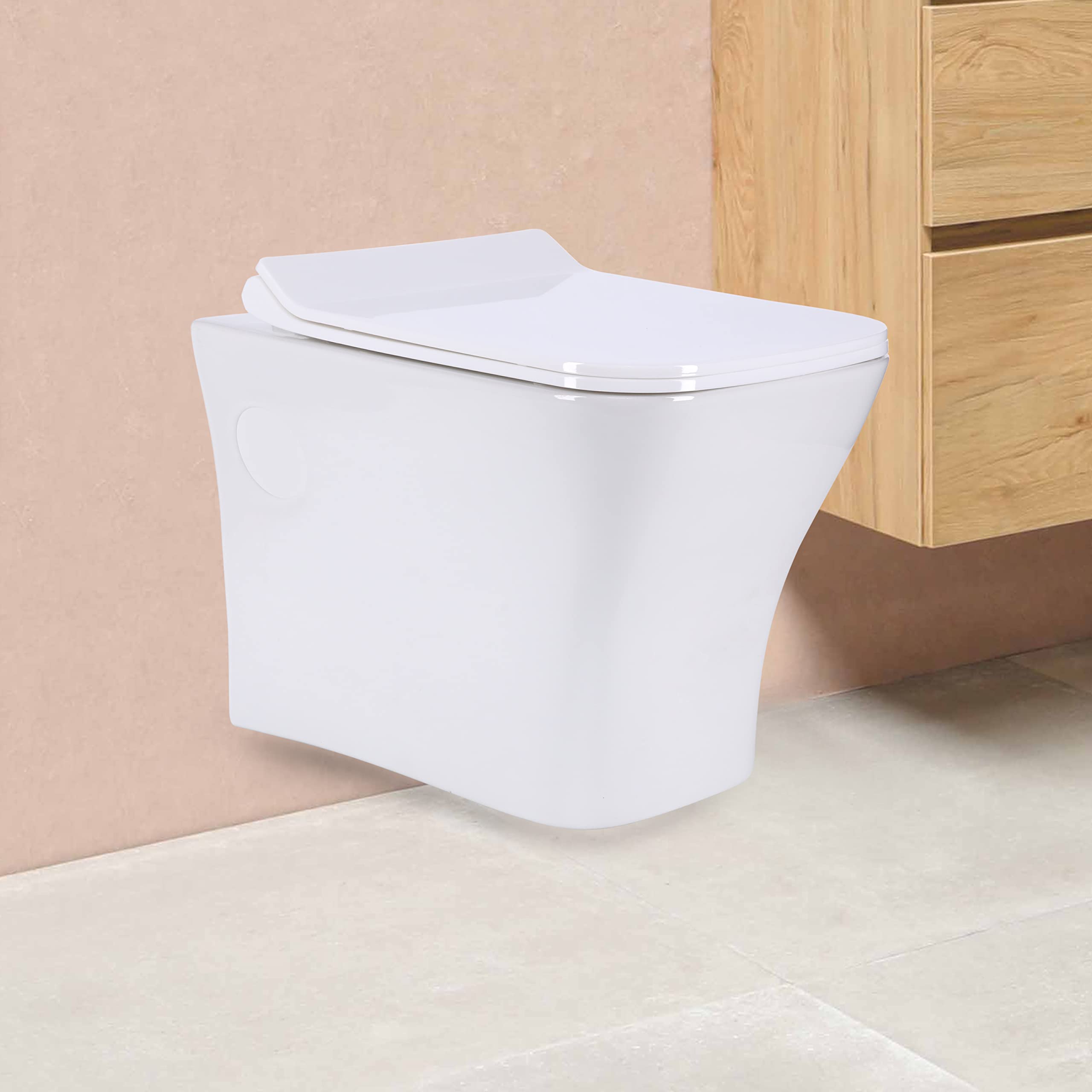 Buy KrissKross Ceramic Commode Wall Mount/Wall Hung Western Toilet