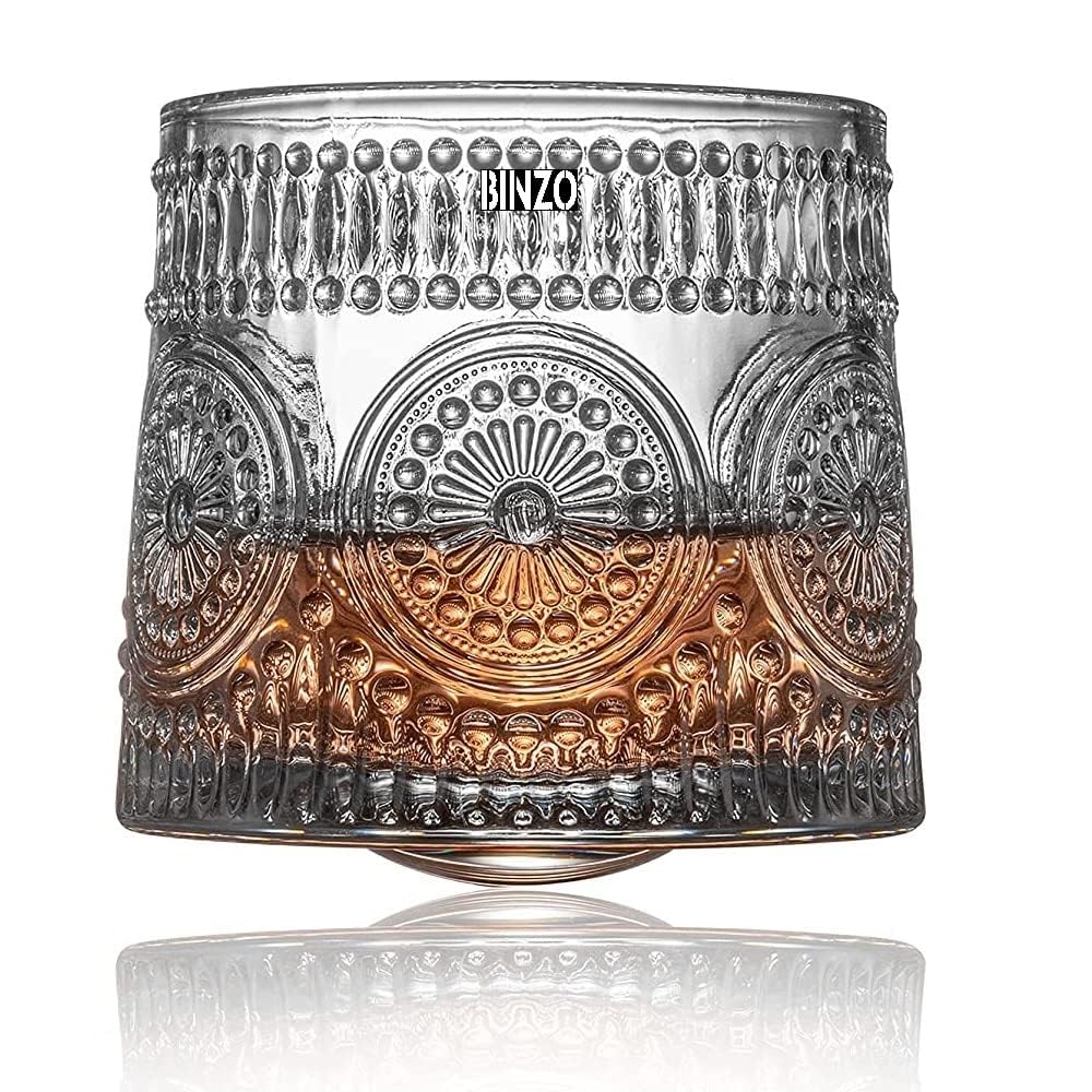 Bellemax Whiskey Glasses Set - 6 Rocks Glasses -1