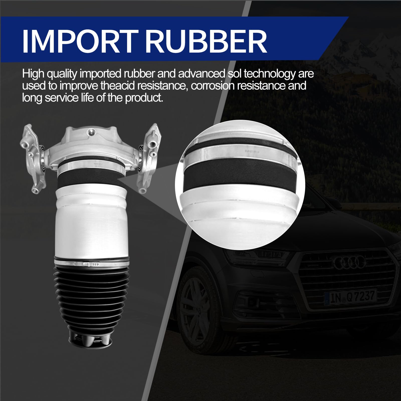 Amazon.com: KEIYSHOLCK Rear Left Air Spring Bags Compatible with