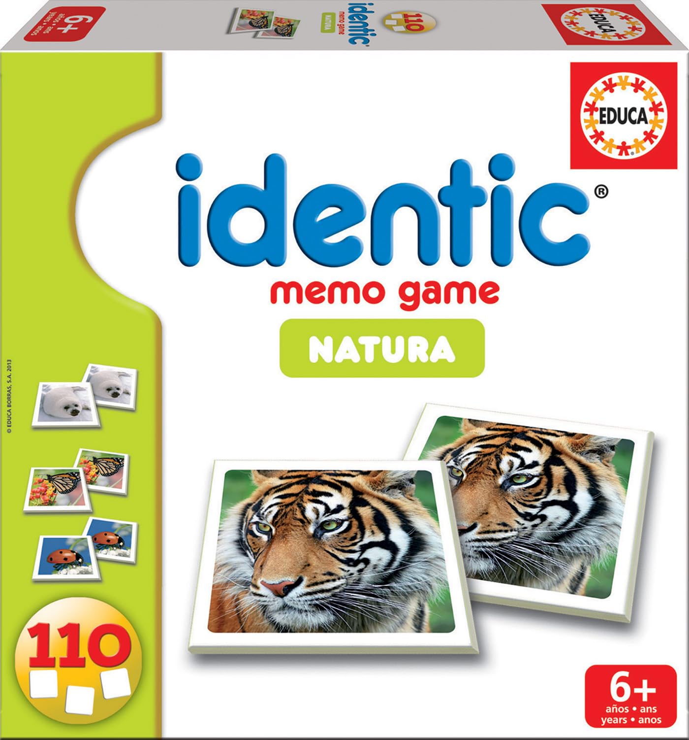 Educa Nature Identic Memory Card Game (110 Piece)