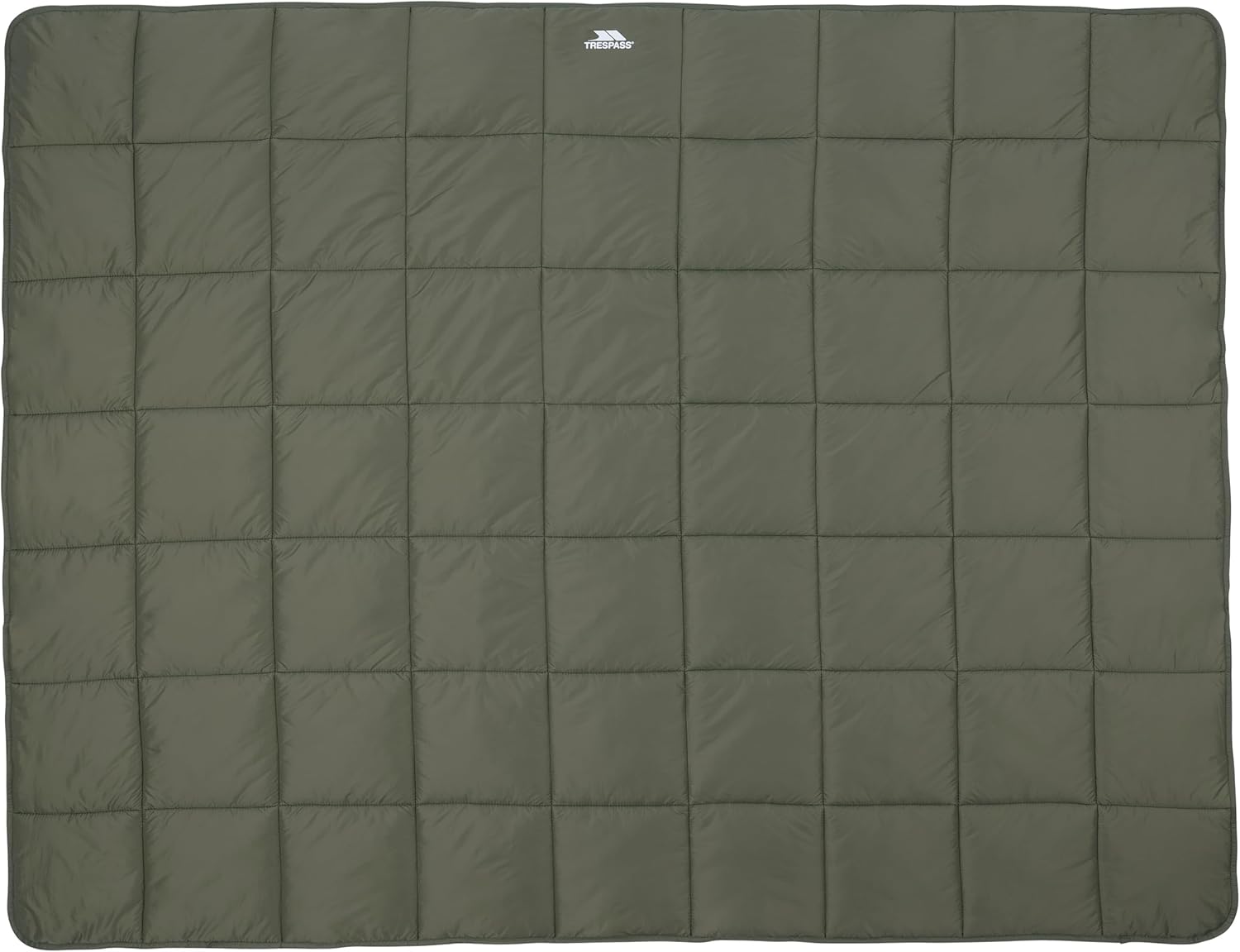 Trespass Coorie Camping Blanket - Multifunctional Padded Blanket with Poppers - Travel Blanket with Storage Bag