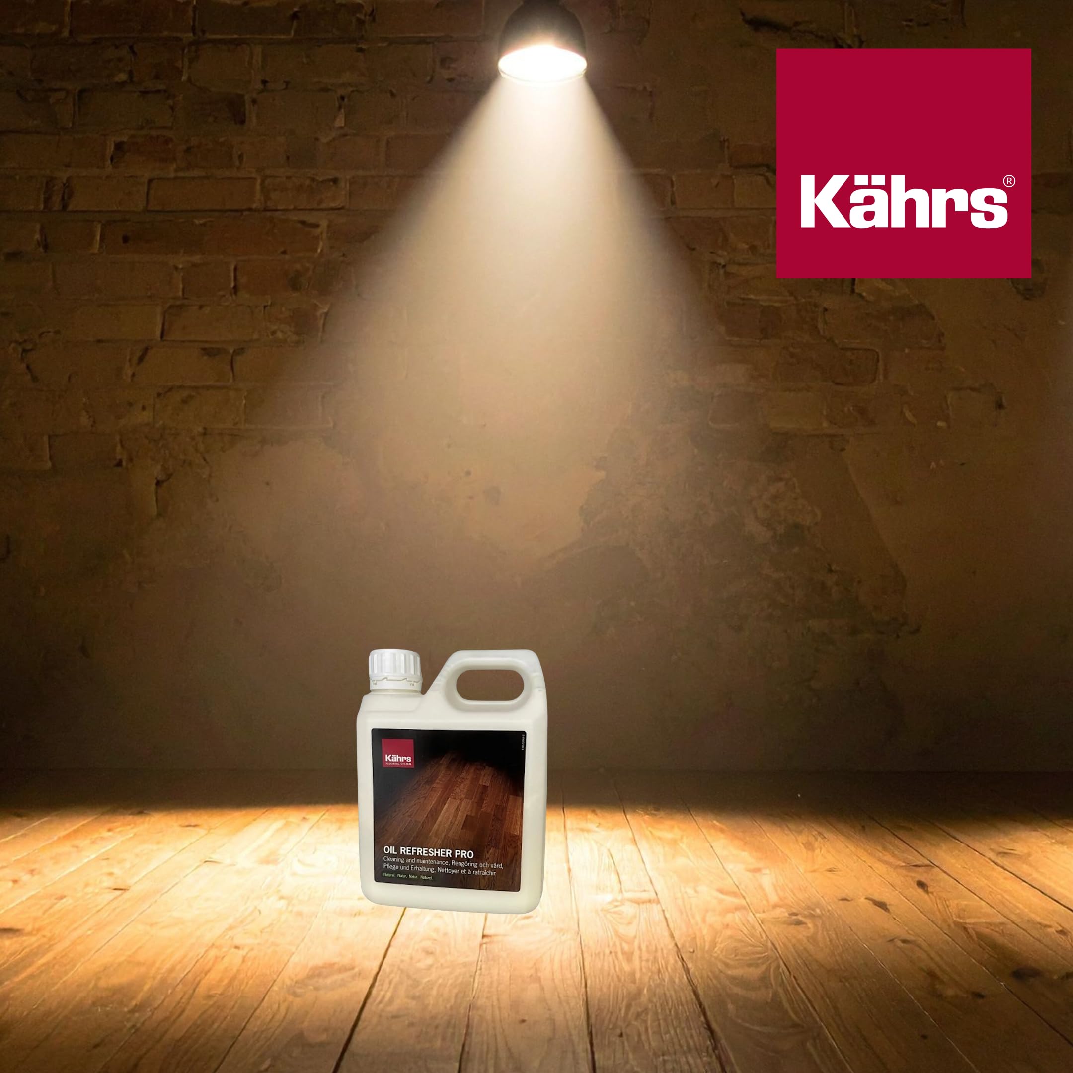 Kährs | Oil Refresher Pro Weiß | 1L | Pflegemittel zur Reinigung von geölten und gewachsten Holzböden