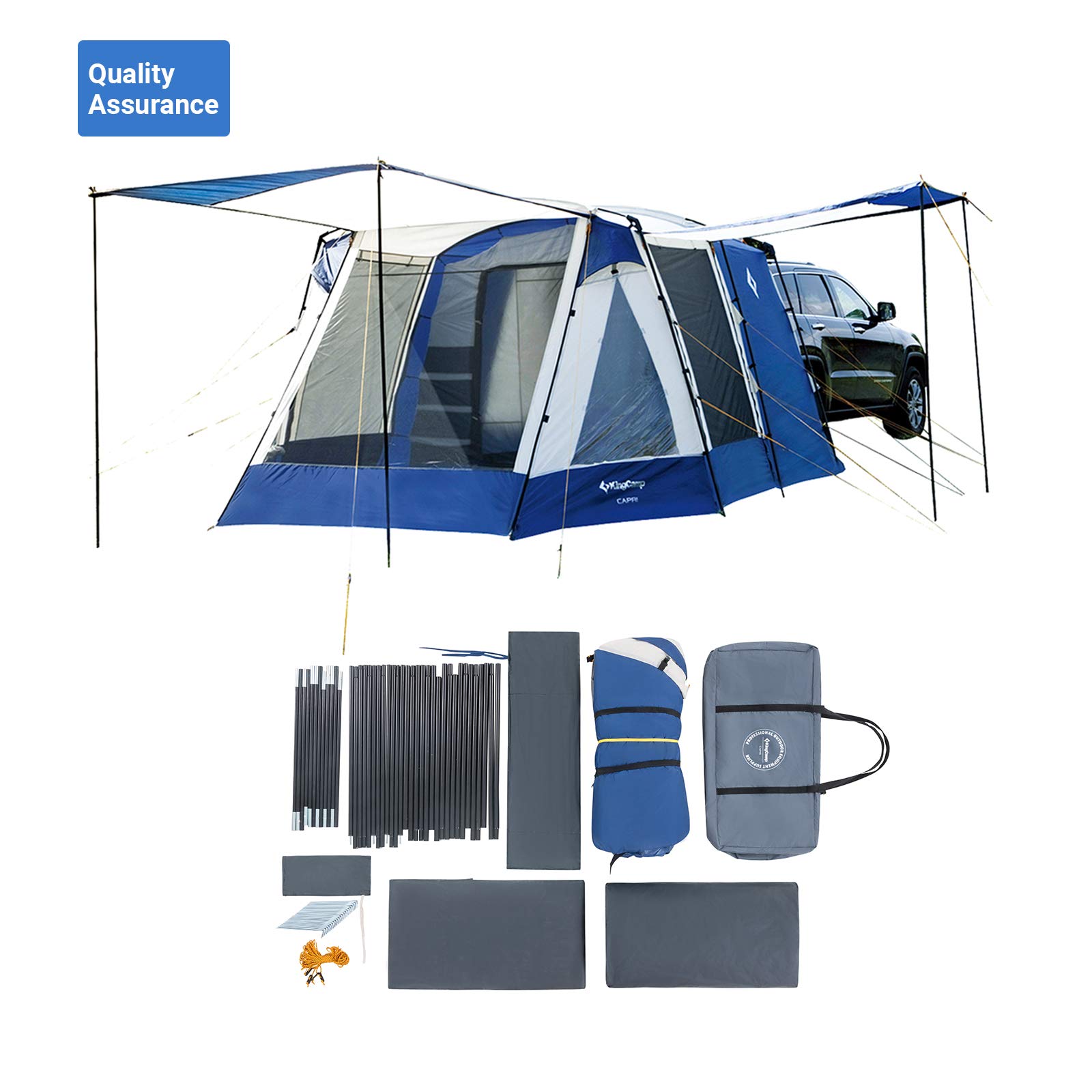 KingCamp Melfi Plus SUV Car Tent 3 