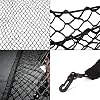 Car Ceiling Cargo Net Pocket, Car Net Pocket Handbag Holder, Car Seat Organiser Net Pocket Storage Bag Car Two Seat Storage Organiser Driver Storage Netting Pouch Car Tidy Organiser