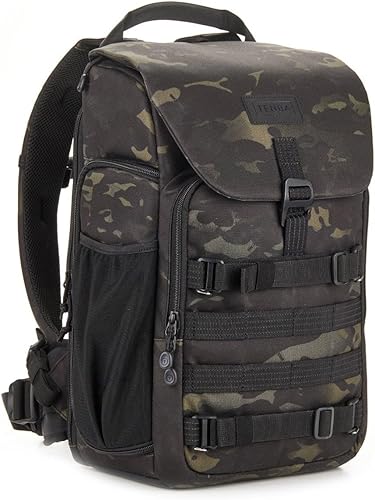 Tenba Familia de fuentes Axis V2, Multicam Black, Eje V2
