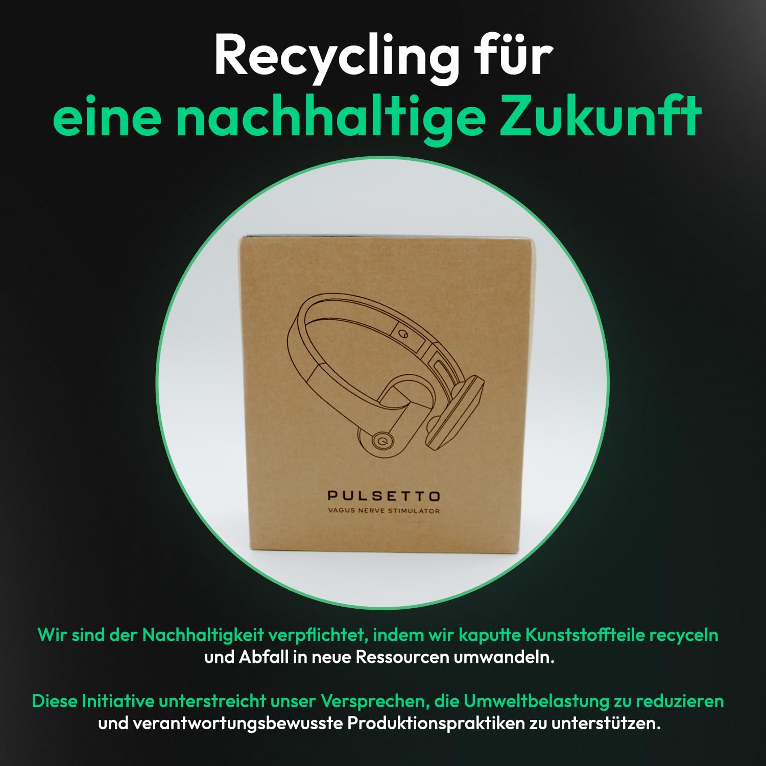 Pulsetto Dispositivo de relaxamento personalizado | Estimulador