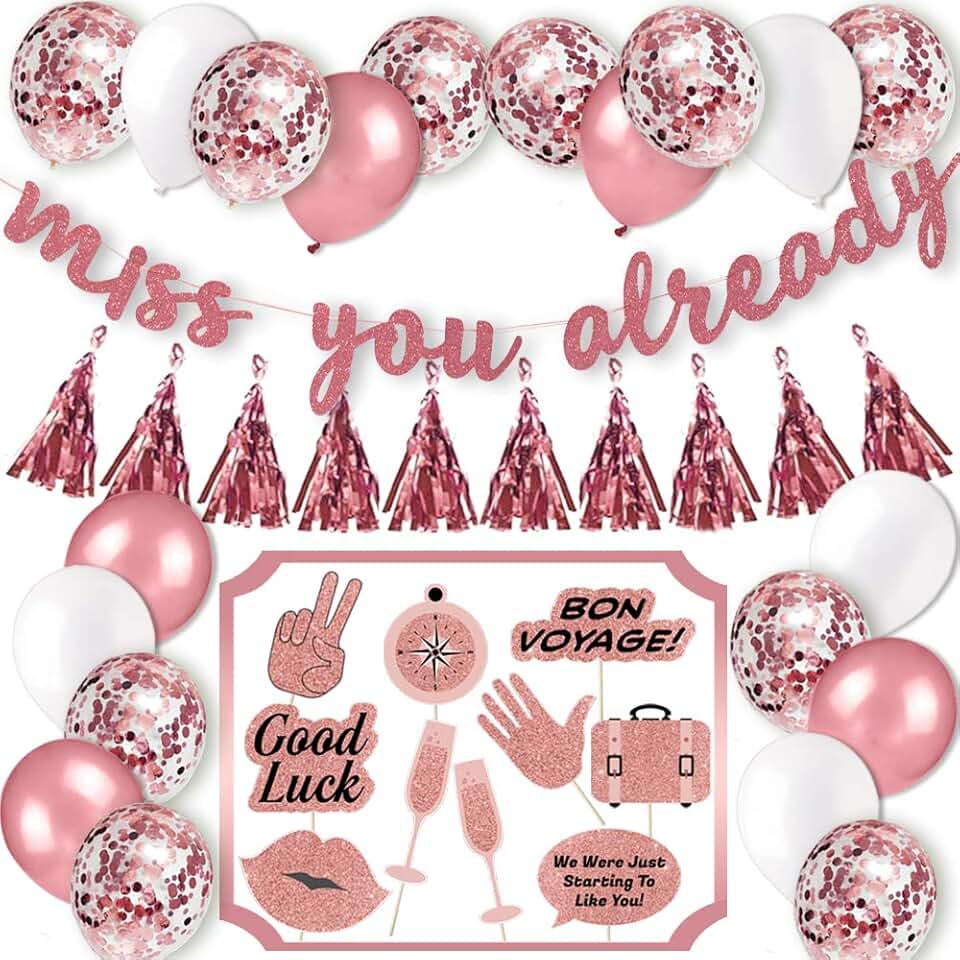 farewell party decorations