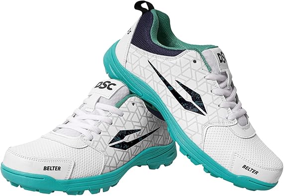 DSC Belter Cricket Shoes | for Boys and Men | Closure Lace-Up | Eva Sock Liner | Lightweight Outsole | Durable