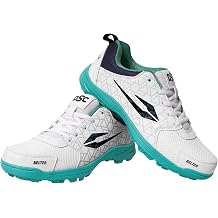 DSC Men's & Boys BelterCricket Shoes, Sea Green And White, 4 UK, 5 US, 39 EU