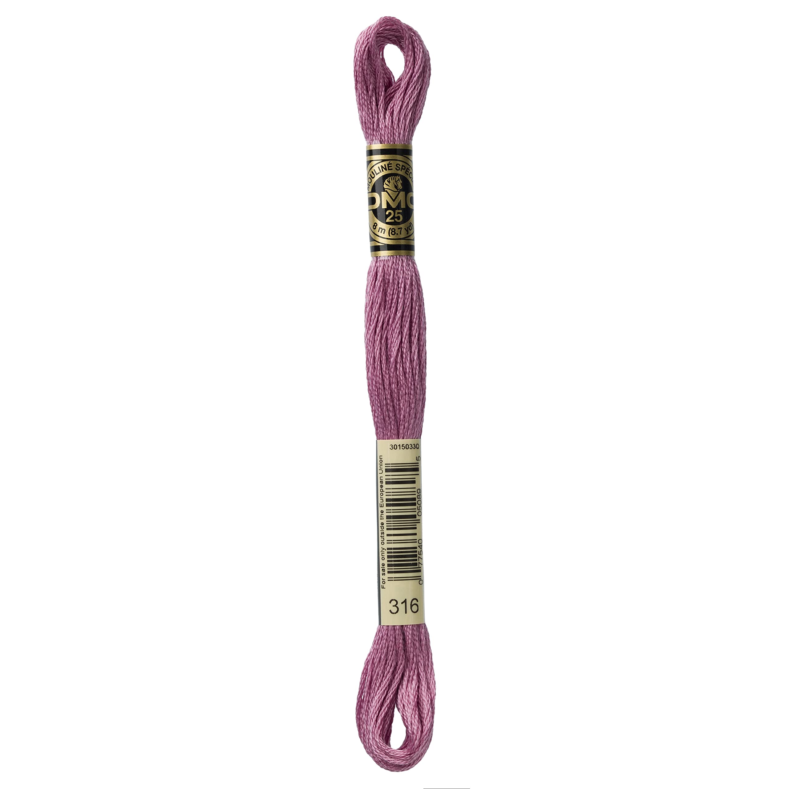 DMC 6-Strand Embroidery Cotton Floss, Medium Antique Mauve