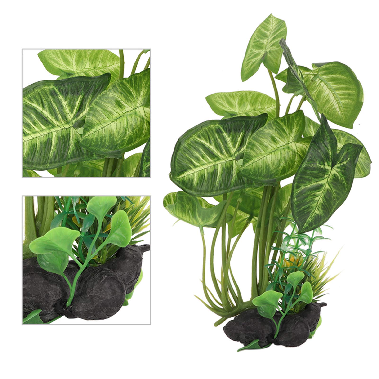 Ymiko Vivid Artificial Plastic Coral Plant Ornament for Aquarium Underwater Fish Garden Landscape