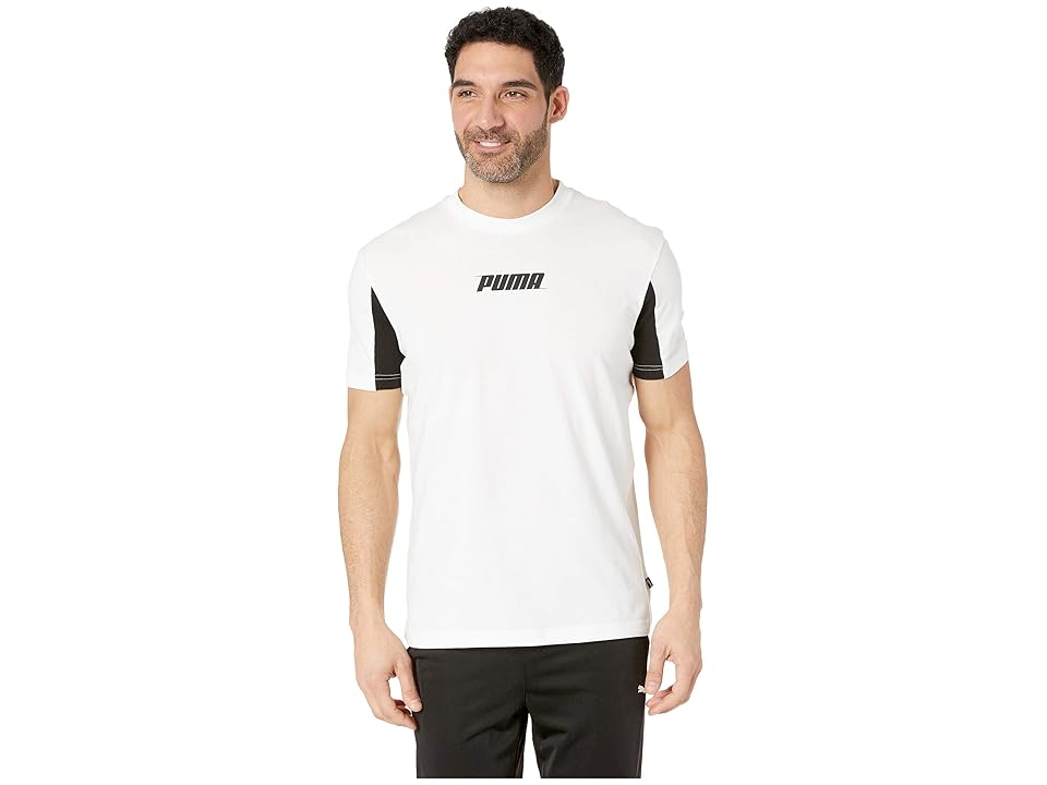 

PUMA Rebel Tee (PUMA White) Men's T Shirt
