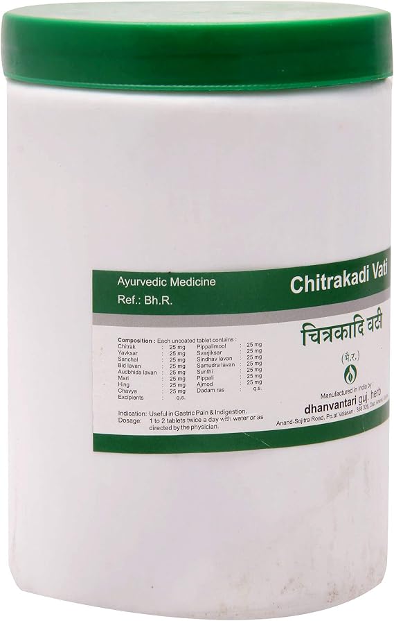 Dhanvantari Chitrakadi Vati- 500 Grams