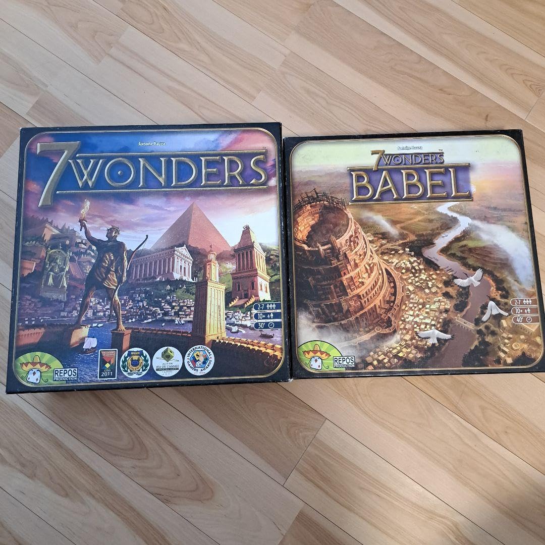 Amazon | 7 Wonders 拡張Babel 世界の七不思議 バベル レア ボード 
