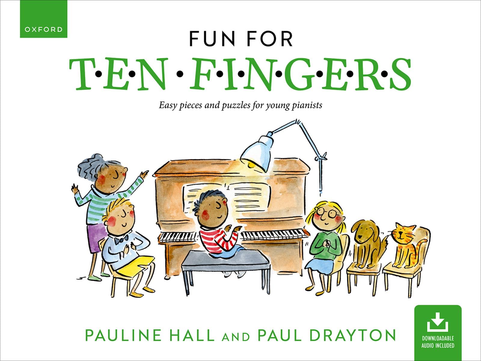 Fun for Ten Fingers (Second Edition): Easy pieces and puzzles for young pianists (Piano Time)