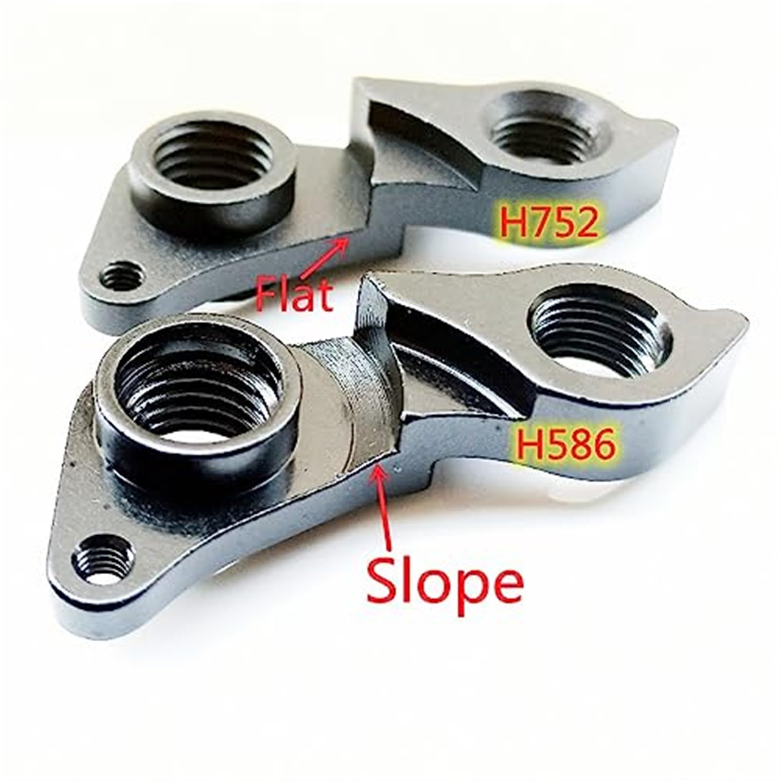 Lot De 2 Cintres De Dérailleur CNC For Vélo, For Cadre En