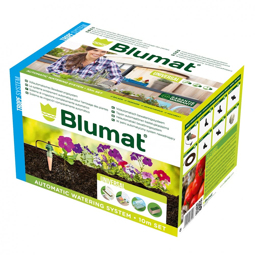 Blumat TROPF Bewässerungsanlage, Set für 10 m Balkonkasten