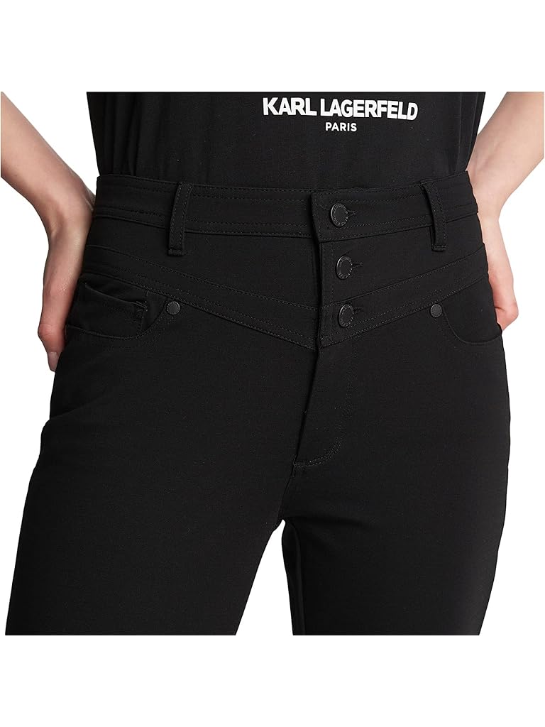 Karl Lagerfeld Paris Cool Comp Three-Button Pants