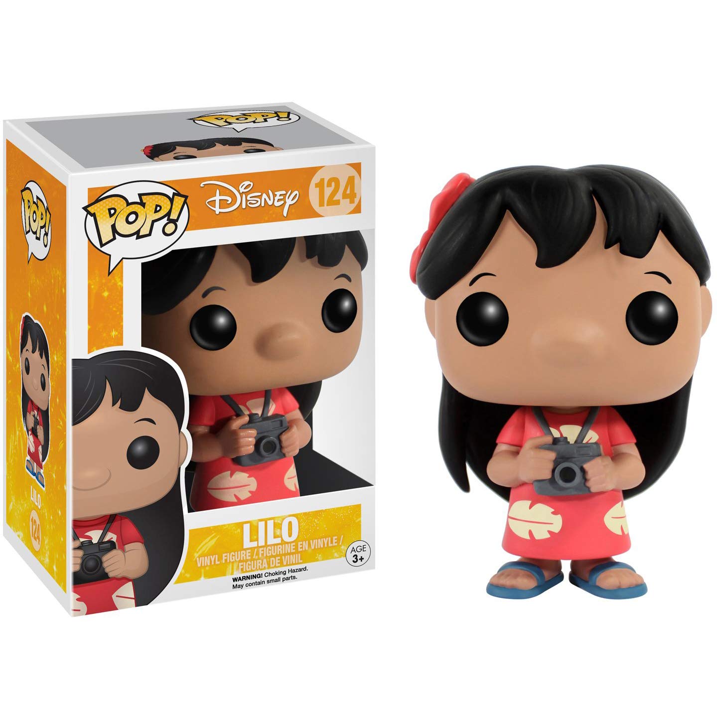 Funko Tiki Stitch [Perfumado] (Exclusivo Hot Topic) Pop! Boneco de Vinil e 1 Pacote de Protetor Gráfico Plástico PET Compatível [#472/32218 - B