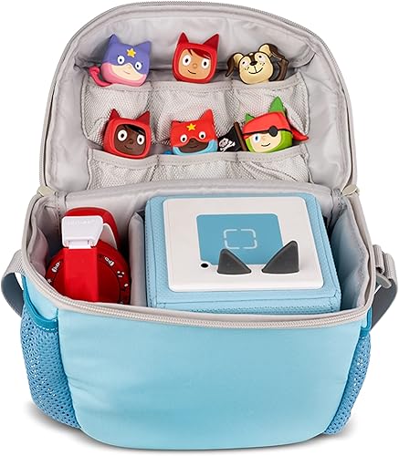 Miniatura 2 de Tonies Bolsa de personajes - Bolsa de viaje para tu Toniebox, auriculares, estación de carga y 6 figuras - Yeti