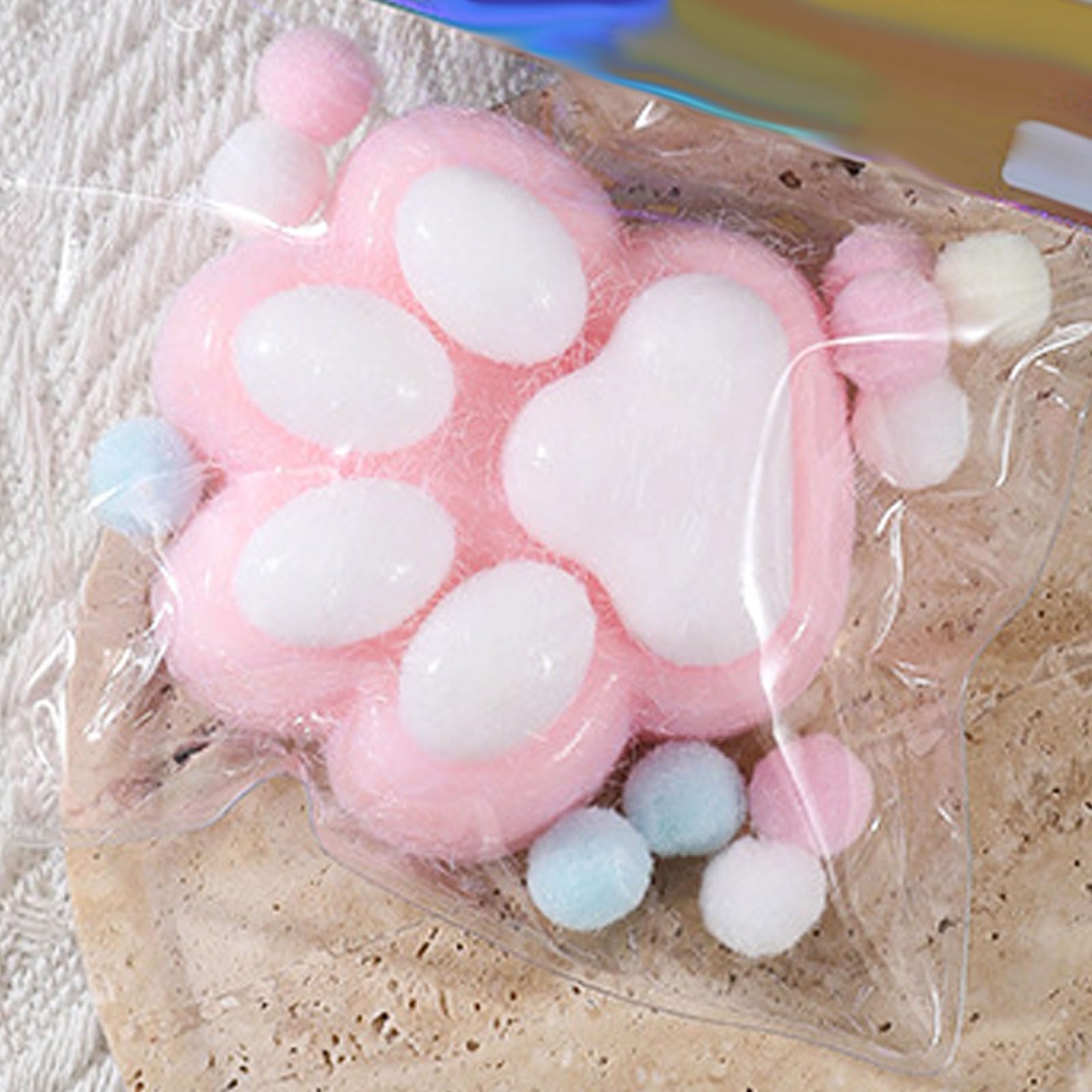 GWAWG Taba Squishy, Handmade Squishy Big Cat Paw Squeeze Toys, Squishy Cat Paw, Funny Novelty Cute Animals Stress Relieving Fidget Toy for Kids, Adults, Perfect for Anxiety, Relaxation, Party Favors - Image 4