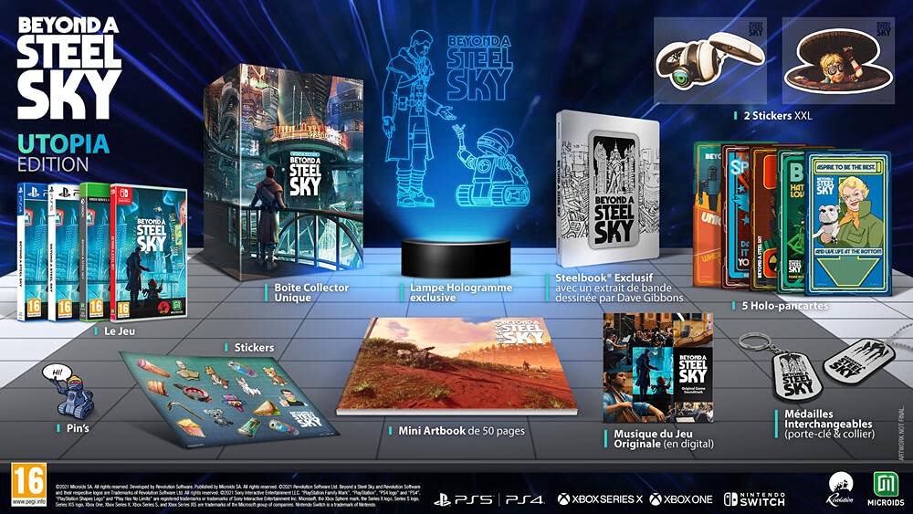 Beyond a Steel Sky - Utopia Edition - Playstation 4